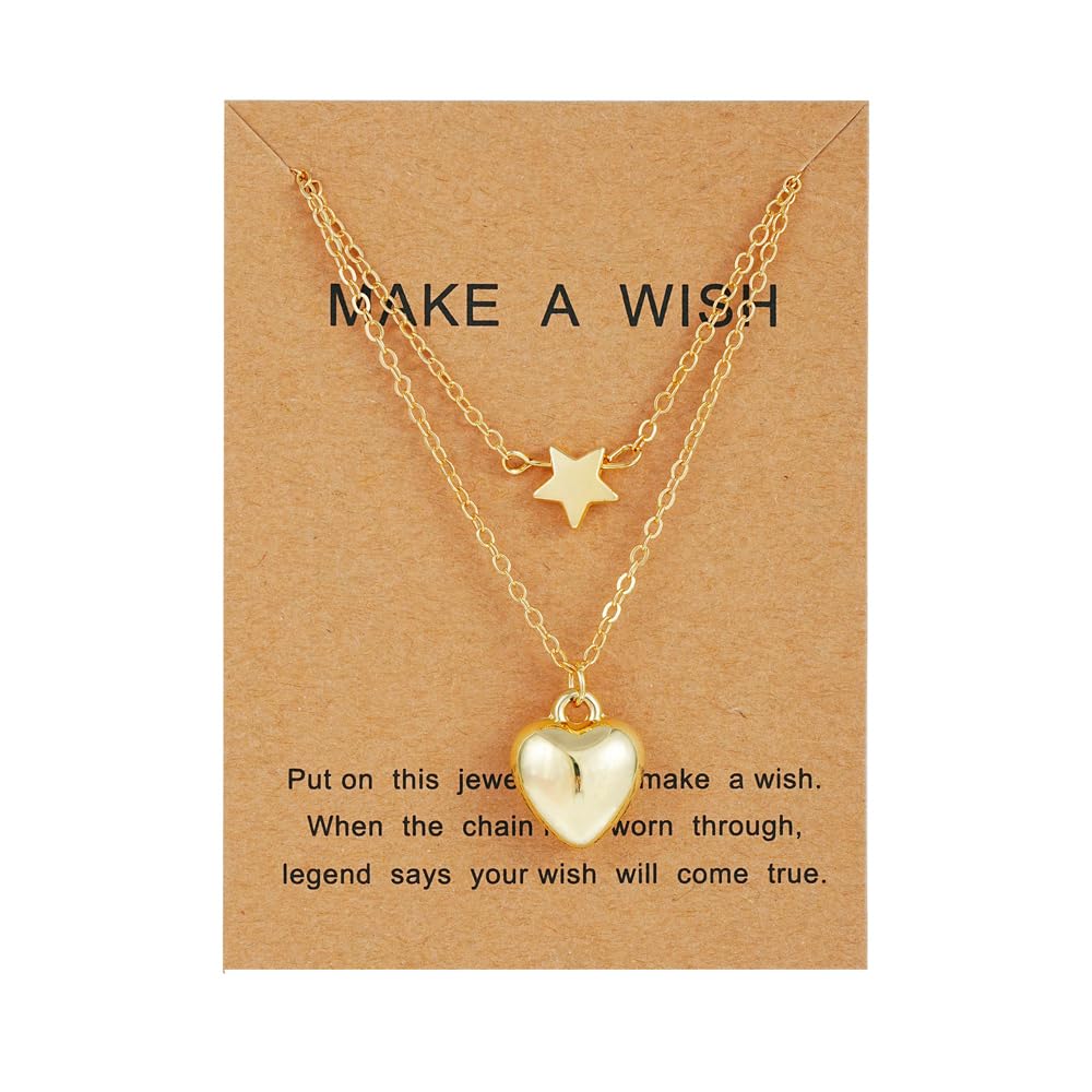 Elegant Heart and Butterfly Necklace Collection