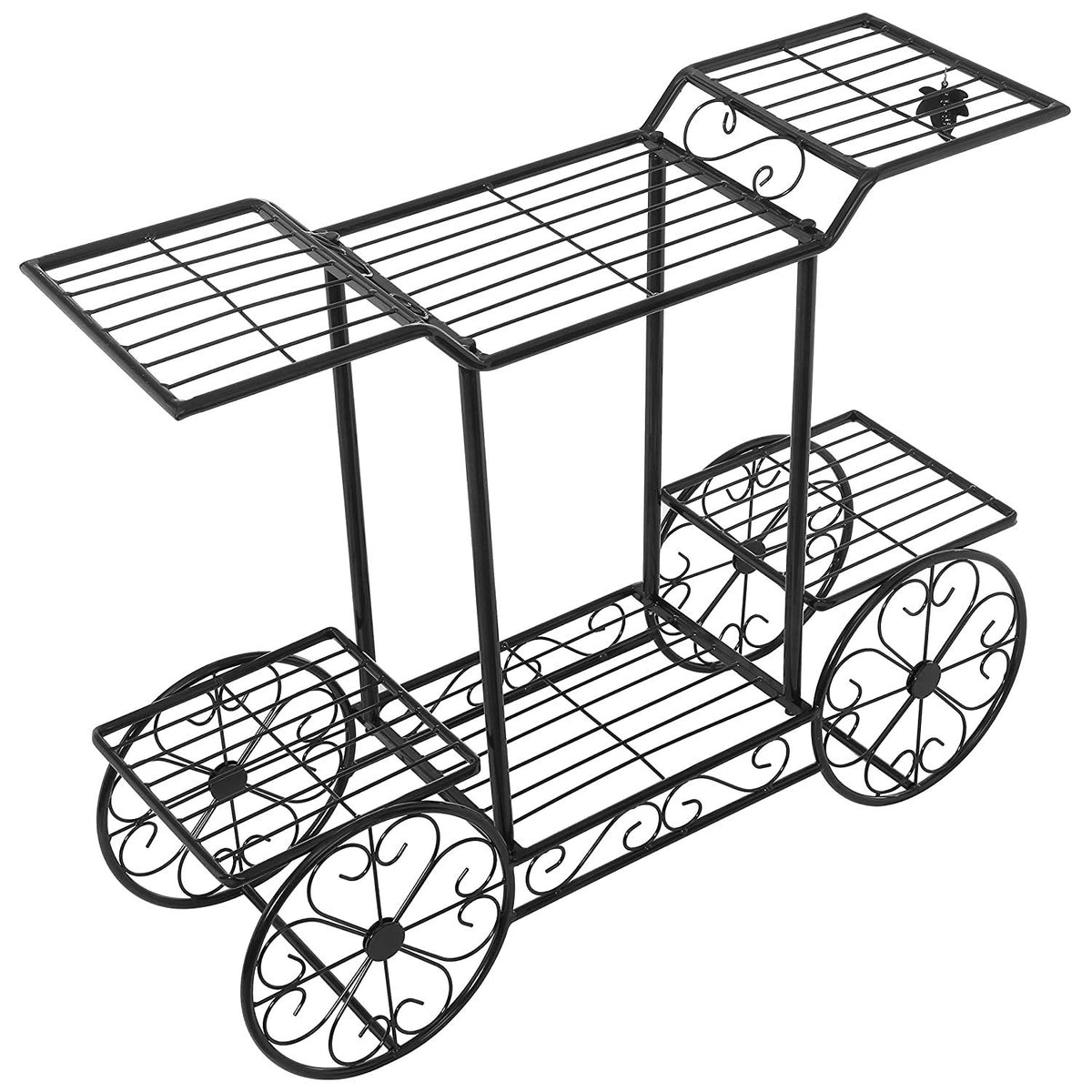 European-Style Wrought Iron Plant Stand